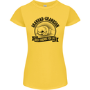 Grandad & Grandson Grandparent's Day Womens Petite Cut T-Shirt Yellow