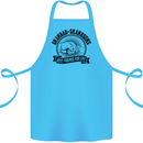 Grandad & Grandsons Grandparent's Day Cotton Apron 100% Organic Turquoise