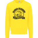 Grandad & Grandsons Grandparent's Day Kids Sweatshirt Jumper Yellow