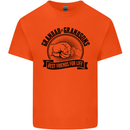 Grandad & Grandsons Grandparent's Day Kids T-Shirt Childrens Orange