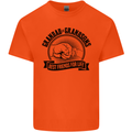 Grandad & Grandsons Grandparent's Day Mens Cotton T-Shirt Tee Top Orange