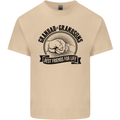 Grandad & Grandsons Grandparent's Day Mens Cotton T-Shirt Tee Top Sand