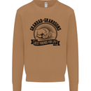 Grandad & Grandsons Grandparent's Day Mens Sweatshirt Jumper Caramel Latte