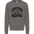 Grandad & Grandsons Grandparent's Day Mens Sweatshirt Jumper Charcoal