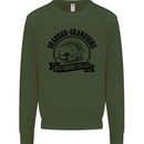 Grandad & Grandsons Grandparent's Day Mens Sweatshirt Jumper Forest Green