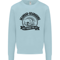 Grandad & Grandsons Grandparent's Day Mens Sweatshirt Jumper Light Blue