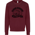 Grandad & Grandsons Grandparent's Day Mens Sweatshirt Jumper Maroon