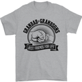 Grandad & Grandsons Grandparent's Day Mens T-Shirt Cotton Gildan Sports Grey