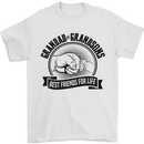 Grandad & Grandsons Grandparent's Day Mens T-Shirt Cotton Gildan White