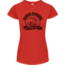 Grandad & Grandsons Grandparent's Day Womens Petite Cut T-Shirt Red