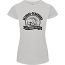 Grandad & Grandsons Grandparent's Day Womens Petite Cut T-Shirt Sports Grey