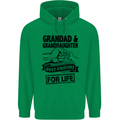 Grandad and Granddaughter Grandparent's Day Childrens Kids Hoodie Irish Green
