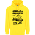 Grandad and Granddaughter Grandparent's Day Childrens Kids Hoodie Yellow