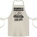 Grandad and Granddaughter Grandparent's Day Cotton Apron 100% Organic Natural