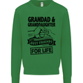Grandad and Granddaughter Grandparent's Day Kids Sweatshirt Jumper Irish Green