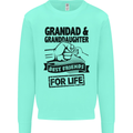 Grandad and Granddaughter Grandparent's Day Kids Sweatshirt Jumper Peppermint