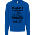 Grandad and Granddaughter Grandparent's Day Kids Sweatshirt Jumper Royal Blue