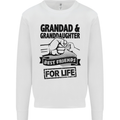 Grandad and Granddaughter Grandparent's Day Kids Sweatshirt Jumper White