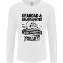 Grandad and Granddaughter Grandparent's Day Mens Long Sleeve T-Shirt White