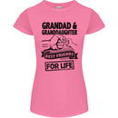 Grandad and Granddaughter Grandparent's Day Womens Petite Cut T-Shirt Azalea