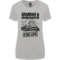 Grandad and Granddaughter Grandparent's Day Womens Wider Cut T-Shirt Sports Grey