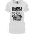 Grandad and Granddaughter Grandparent's Day Womens Wider Cut T-Shirt White