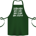 Grandad the Man Myth Legend Funny Cotton Apron 100% Organic Forest Green