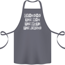 Grandad the Man Myth Legend Funny Cotton Apron 100% Organic Steel