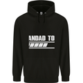Grandad to Be Newborn Baby Grandparent Mens 80% Cotton Hoodie Black