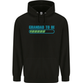 Grandad to Be Newborn Baby Grandparent Mens 80% Cotton Hoodie Black