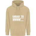 Grandad to Be Newborn Baby Grandparent Mens 80% Cotton Hoodie Sand