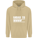 Grandad to Be Newborn Baby Grandparent Mens 80% Cotton Hoodie Sand