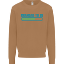 Grandad to Be Newborn Baby Grandparent Mens Sweatshirt Jumper Caramel Latte