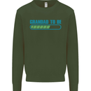 Grandad to Be Newborn Baby Grandparent Mens Sweatshirt Jumper Forest Green