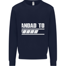 Grandad to Be Newborn Baby Grandparent Mens Sweatshirt Jumper Navy Blue