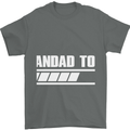 Grandad to Be Newborn Baby Grandparent Mens T-Shirt Cotton Gildan Charcoal