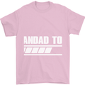 Grandad to Be Newborn Baby Grandparent Mens T-Shirt Cotton Gildan Light Pink