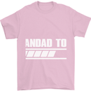 Grandad to Be Newborn Baby Grandparent Mens T-Shirt Cotton Gildan Light Pink