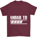 Grandad to Be Newborn Baby Grandparent Mens T-Shirt Cotton Gildan Maroon