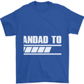 Grandad to Be Newborn Baby Grandparent Mens T-Shirt Cotton Gildan Royal Blue