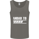 Grandad to Be Newborn Baby Grandparent Mens Vest Tank Top Charcoal