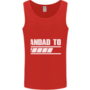 Grandad to Be Newborn Baby Grandparent Mens Vest Tank Top Red