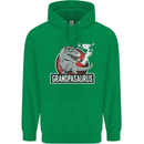 Grandpa Grandpasaurus Grandparent's Day Mens 80% Cotton Hoodie Irish Green