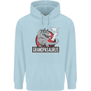 Grandpa Grandpasaurus Grandparent's Day Mens 80% Cotton Hoodie Light Blue