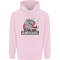 Grandpa Grandpasaurus Grandparent's Day Mens 80% Cotton Hoodie Light Pink