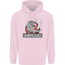 Grandpa Grandpasaurus Grandparent's Day Mens 80% Cotton Hoodie Light Pink