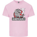 Grandpa Grandpasaurus Grandparent's Day Mens Cotton T-Shirt Tee Top Light Pink