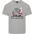 Grandpa Grandpasaurus Grandparent's Day Mens Cotton T-Shirt Tee Top Sports Grey