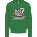 Grandpa Grandpasaurus Grandparent's Day Mens Sweatshirt Jumper Irish Green