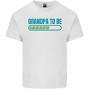Grandpa to Be Funny New Baby Birth Mens Cotton T-Shirt Tee Top White